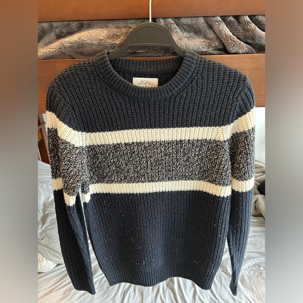 Nicest Koaj sweater. Slim fit